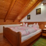 Schlafzimmer am Abend